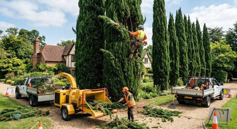 Cypress Tree Trimming in San Jose, CA