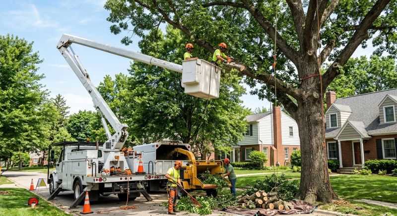 Magnolia Tree Pruning in Doylestown, PA