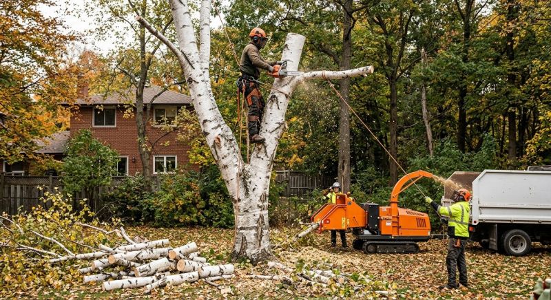 Maple Tree Removal in Bucks County, PA
